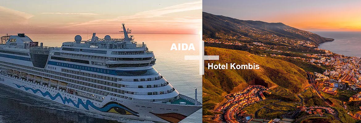 AIDA + Hotel-Kombis Kanaren - 7 Tage AIDAmar + 3 Tage Lopesan Baobab Resort