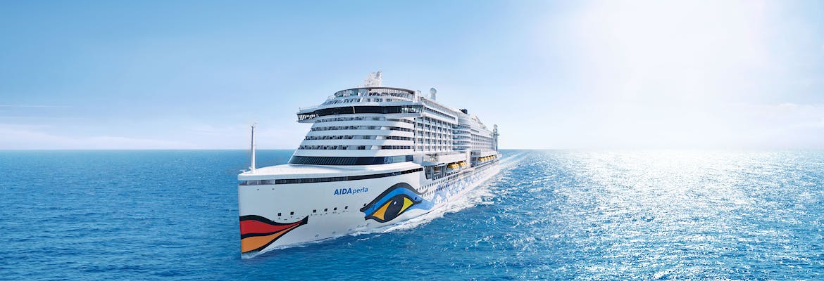 AIDA Traumstart um 12 Dienstag: AIDAperla - Von Hamburg in die Karibik