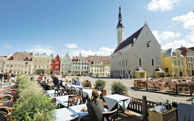 Ostsee mit Tallinn